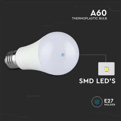 Llambë LED Standard A60 E27 8.5W 6500K
